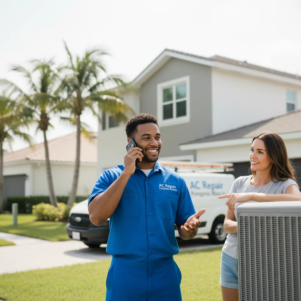 AC Repair Pompano Beach customer support in Media